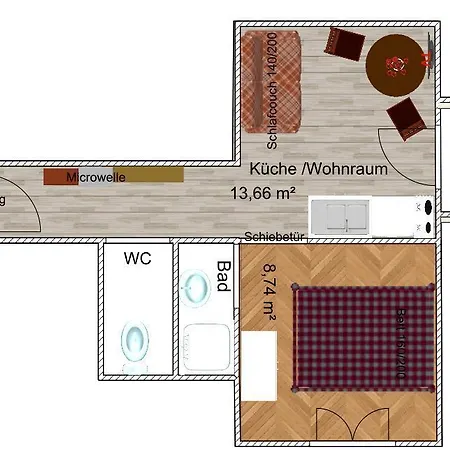 Toscana アパート ノイシュティフト・イム・シュトゥーバイタール